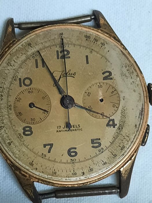 Relógio cornografo "Jolus" a trabalhar