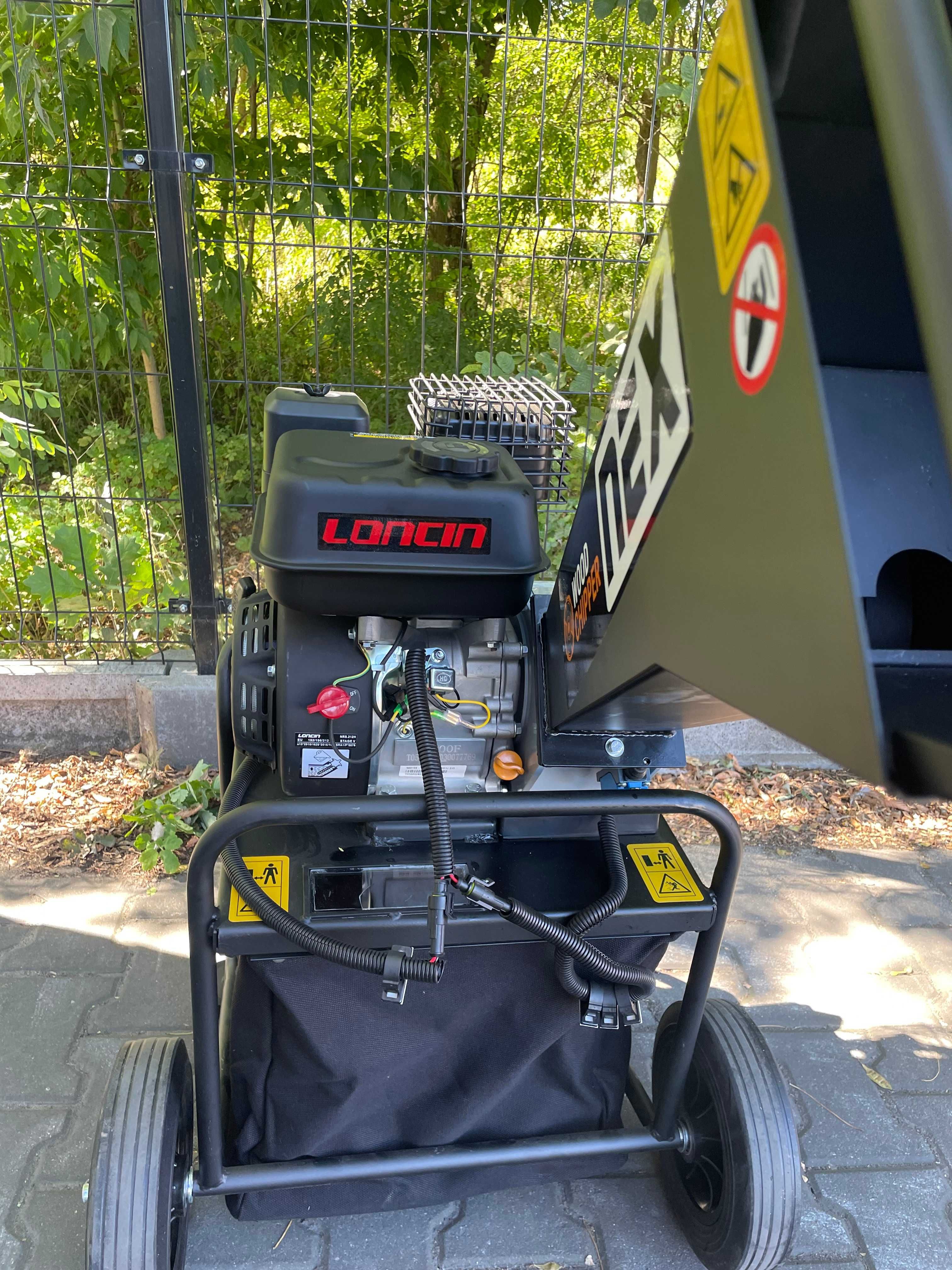 Rębak rozdrabniacz spalinowy NEX GC50 nowy mini rębak LONCIN