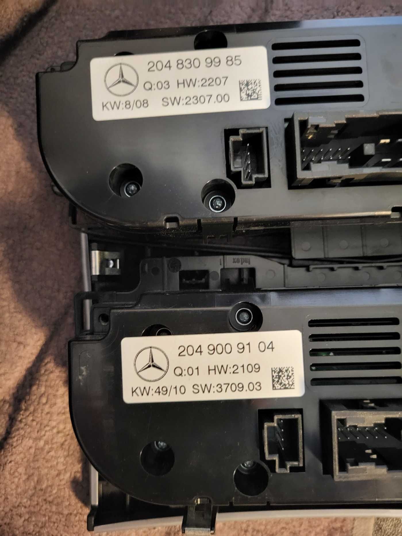 W204 Coupe drzwi kompletne z lusterkiem