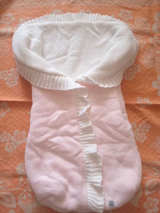 Продам теплый конверт для выписки