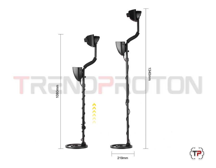 Detector de Metais MD3028B - OFERTA de Mala, Pá e Auscultadores