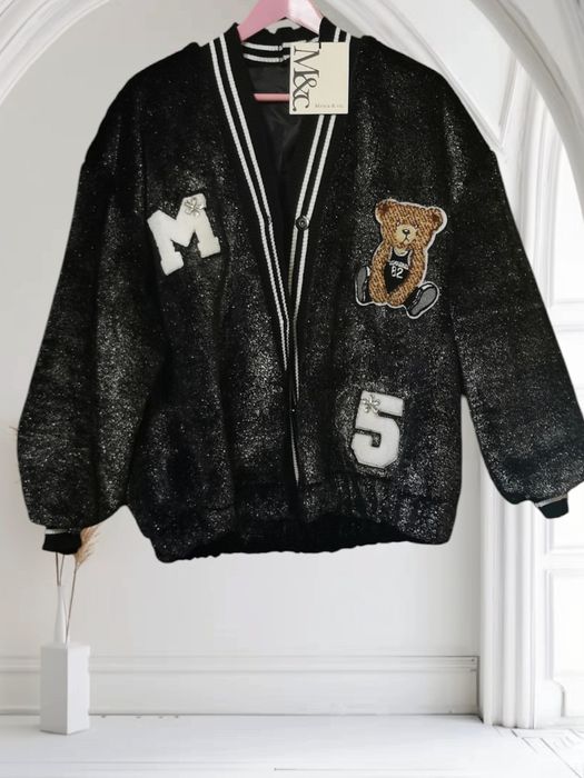 Kurtka bomberka black