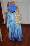 Fantasia Elsa Frozen -  5 / 6 anos