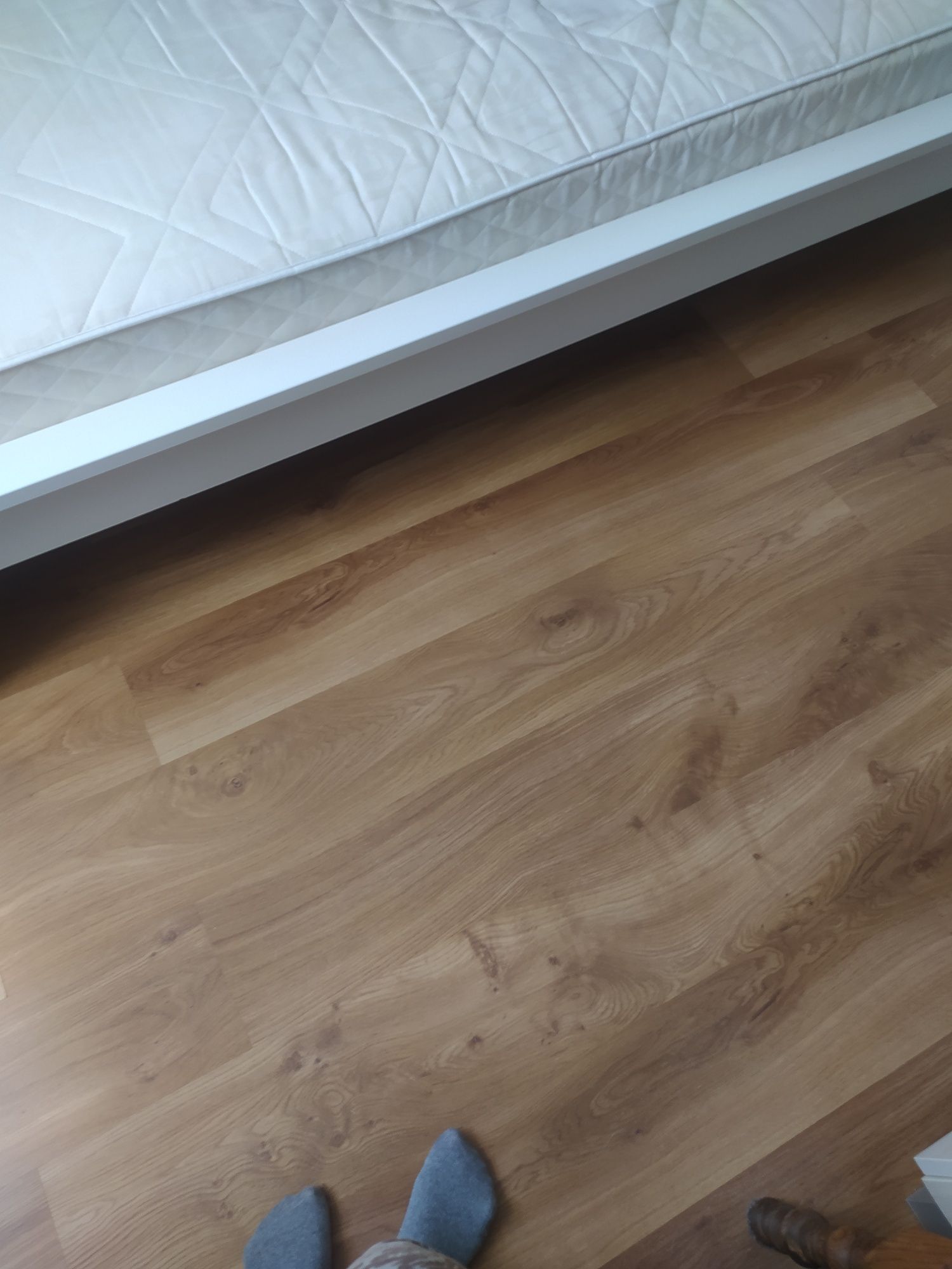 Łóżko 160*200 białe IKEA z materacem