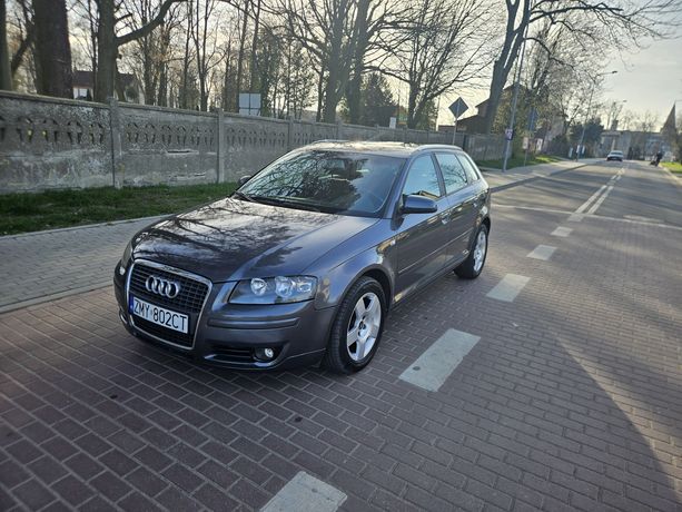 Audi A3 8P 2.0Tdi 140km 2005r Sportback Zarejestrowany w PL