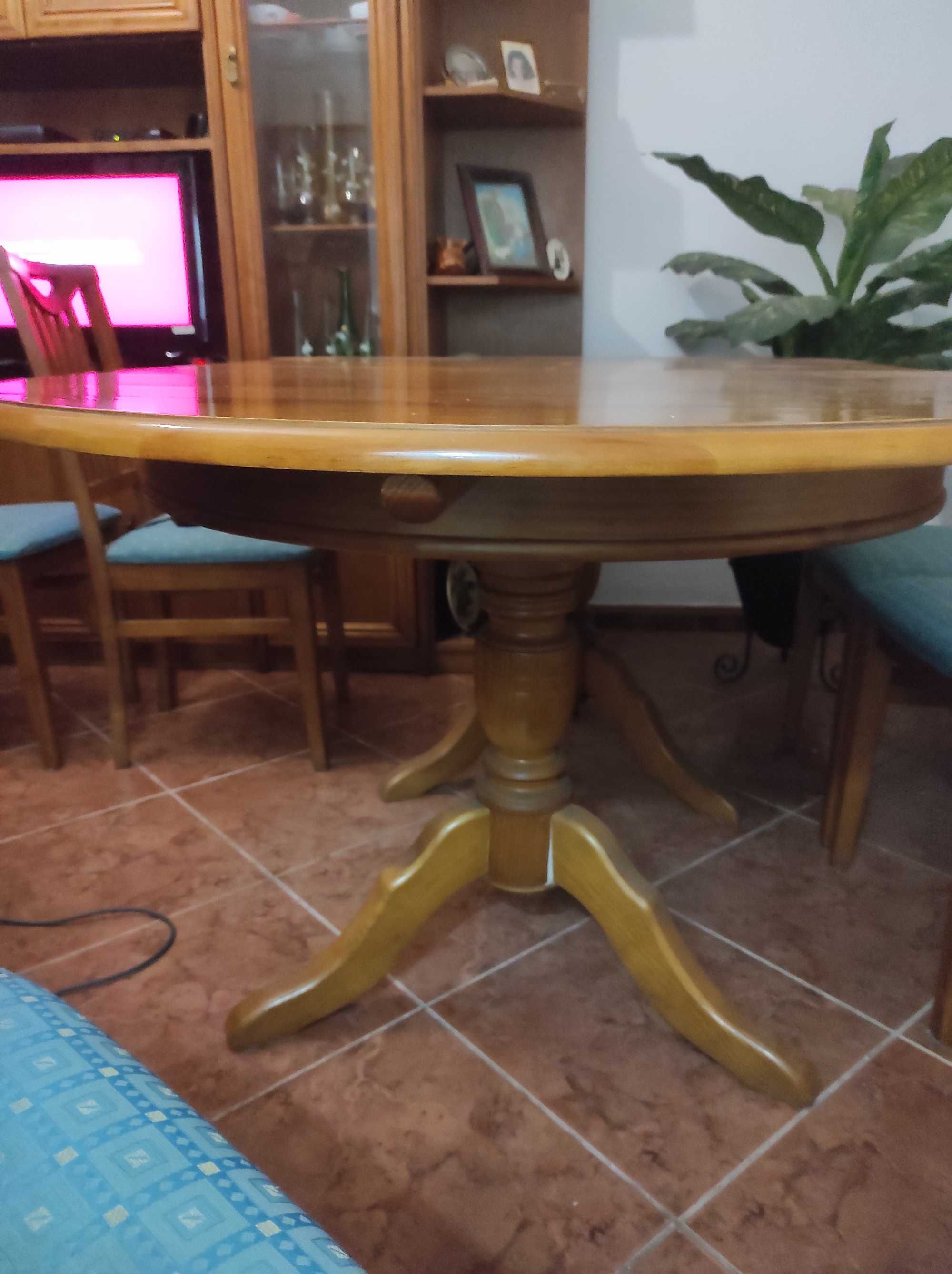 Mesa de jantar extensível