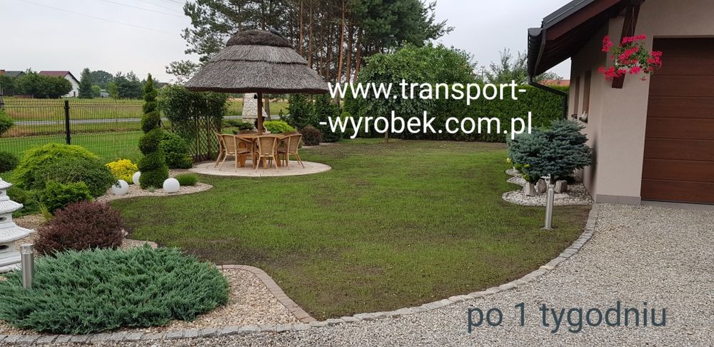 ZIEMIA OGRODOWA Przesiewana Libiąż Oświęcim czarnoziem do trawy upraw