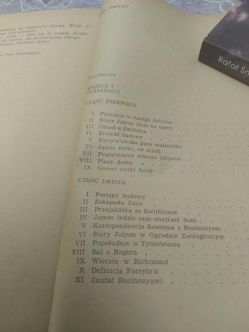 Książka Saga rodu Forsyteów Posiadacz  1972rok