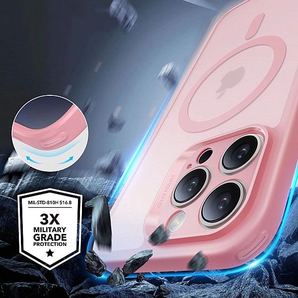 Esr Classic Pro Set Halolock Magsafe Iphone 16 Pro Max Frosted Pink