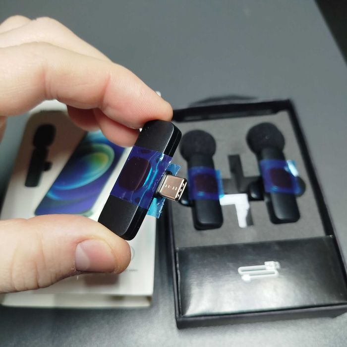 Мікрофон петличка бездротовий bluetooth беспроводной микрофон