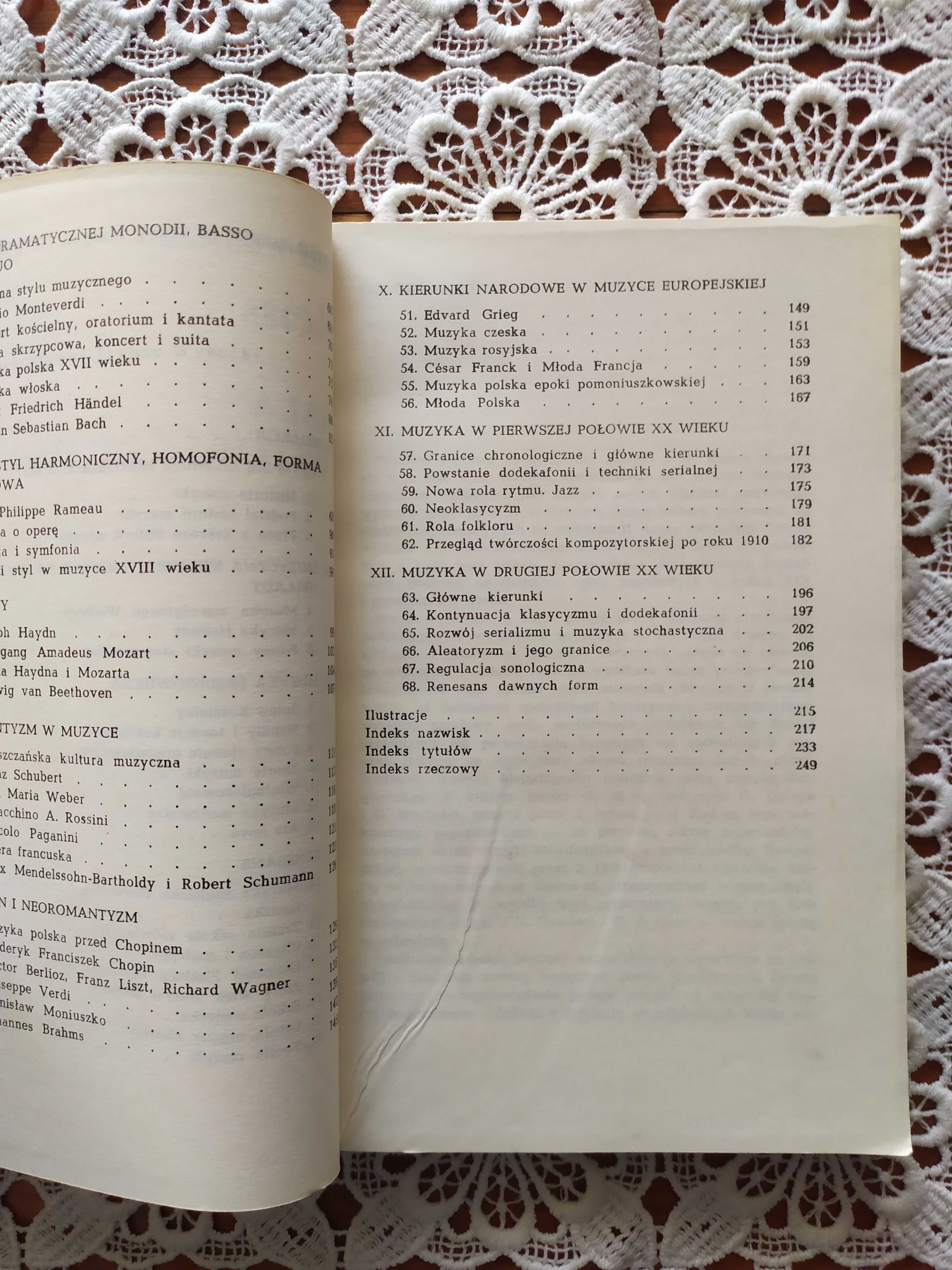 Mała historia muzyki Józef M. Chomiński, Józef Władysław Reiss 1987