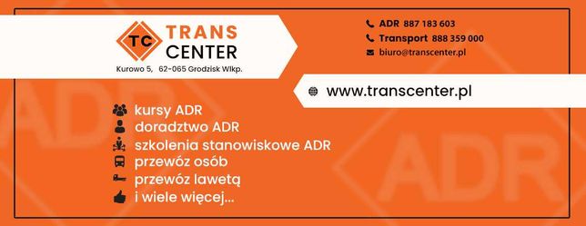 kurs ADR dla kierowców w j. polskim, angielskim, rosyjskim