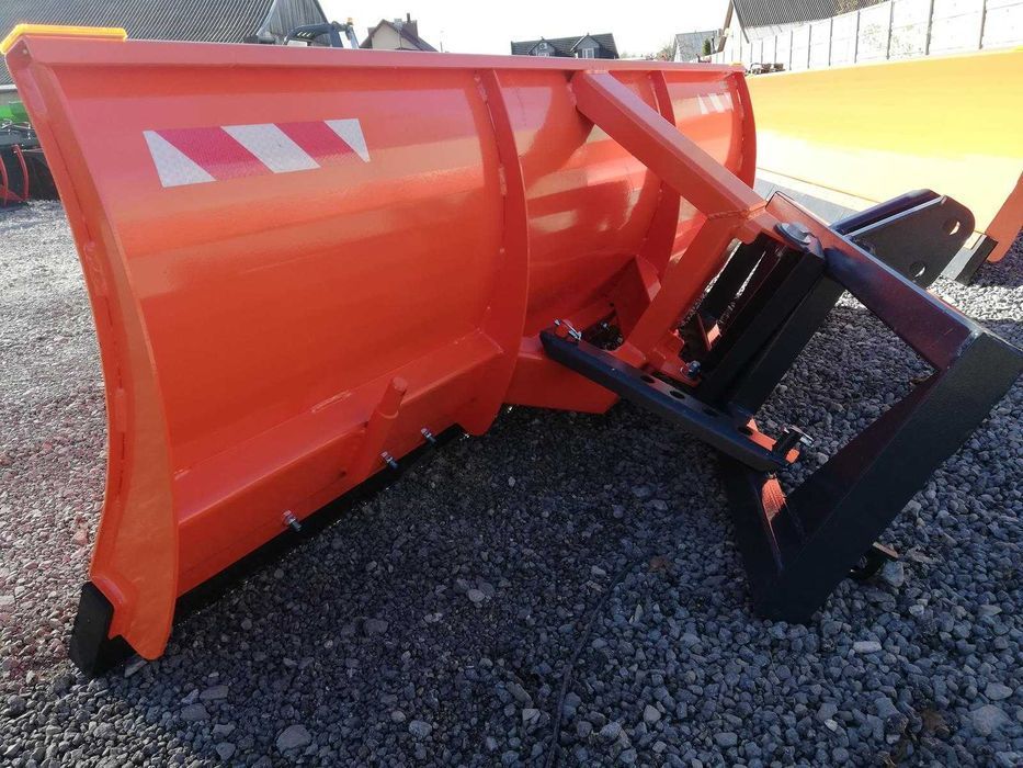 Spych śnieżny pług do śniegu do tura euro TUZ blacha 4mm-Lemiesz 4 cm