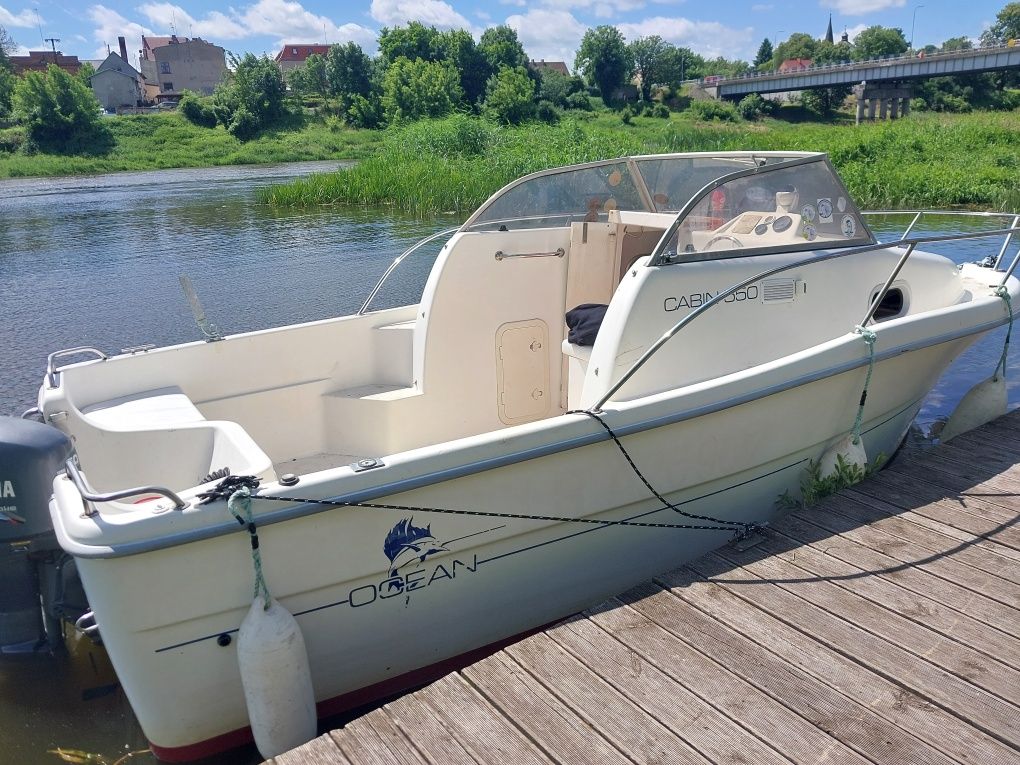 Łódź kabinowa,motorowa  Sessa 550 ocean bimini,trim