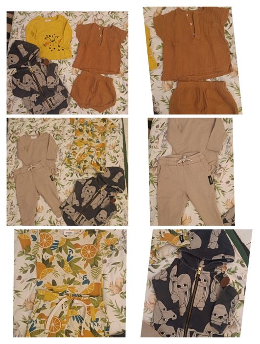 Zestaw dla chłopca dziewczynki komplety zestawy 3-6mies.Go Charlie