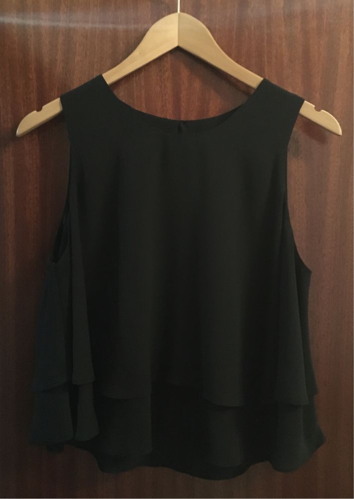 Blusa preta Zara - M