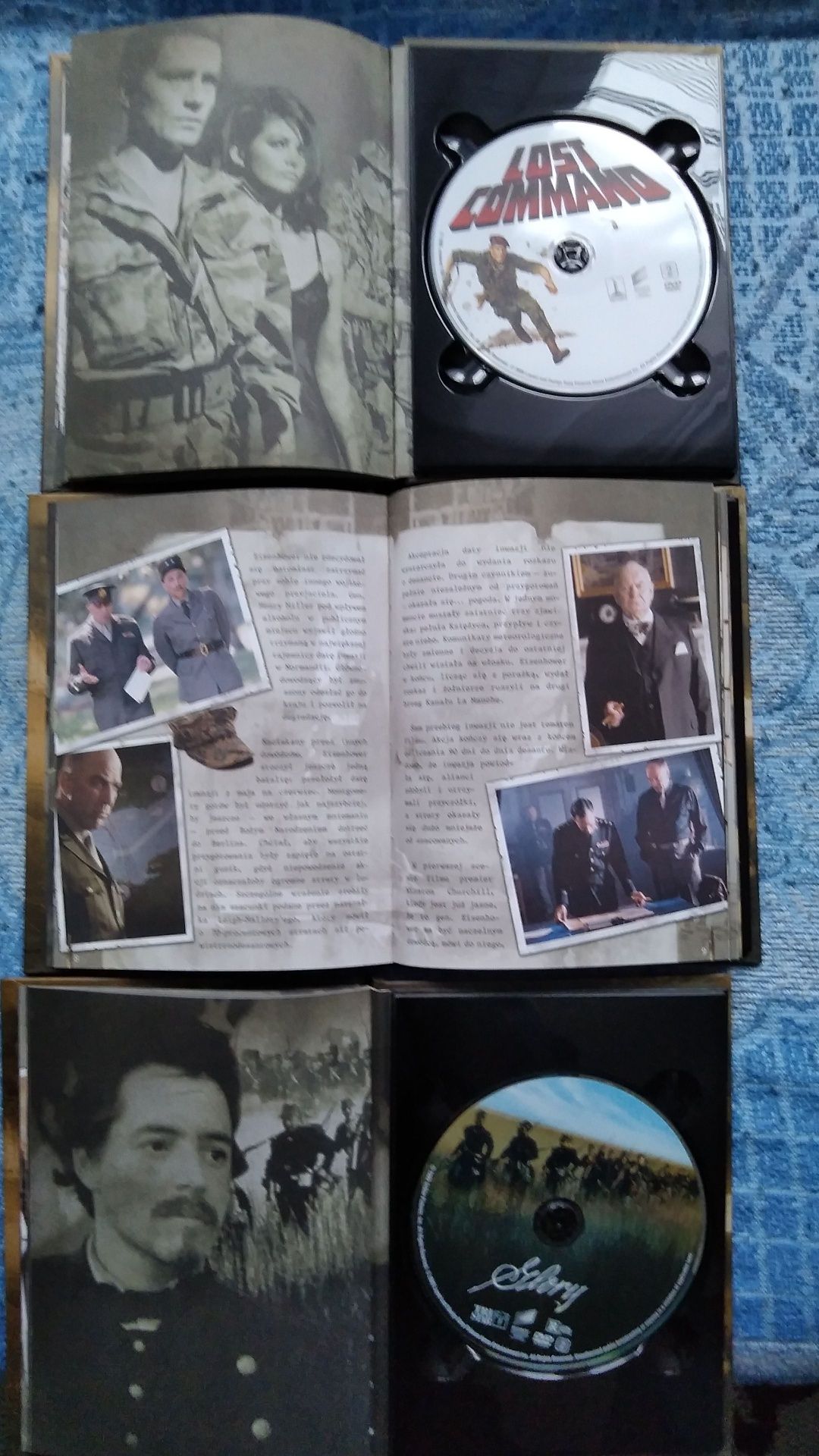 Wielka kolekcja wojenna - 25 filmów dvd -edycja książkowa