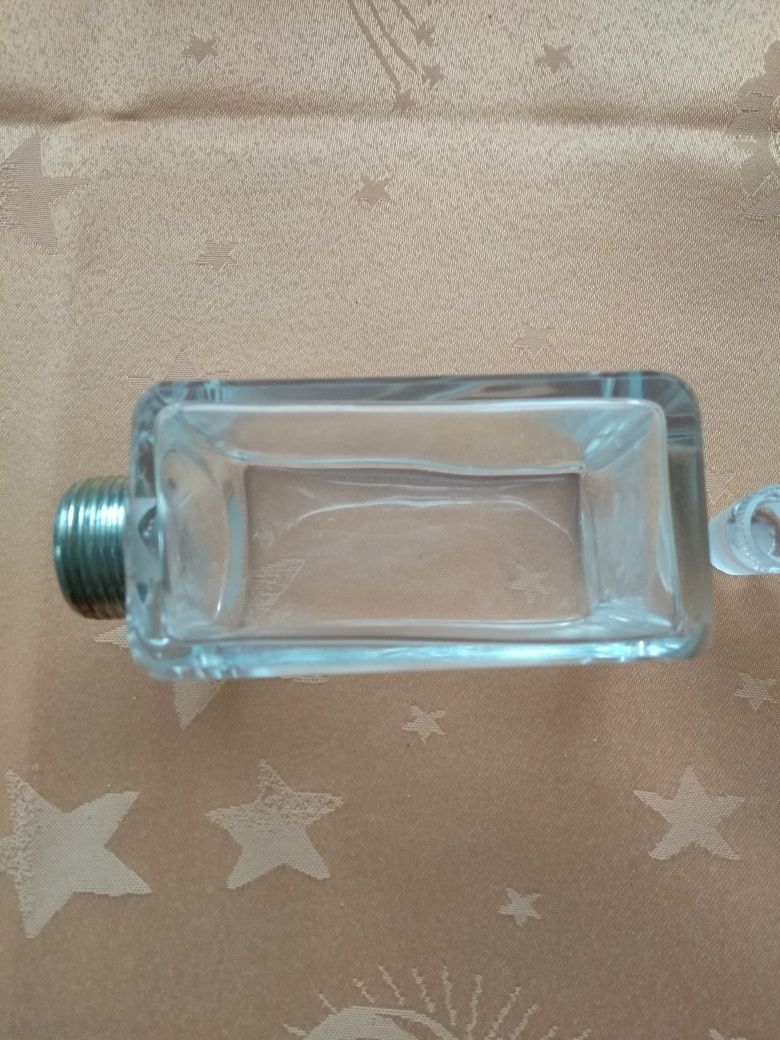 Butelka flakon stary antyk szkło szlifowane boki
