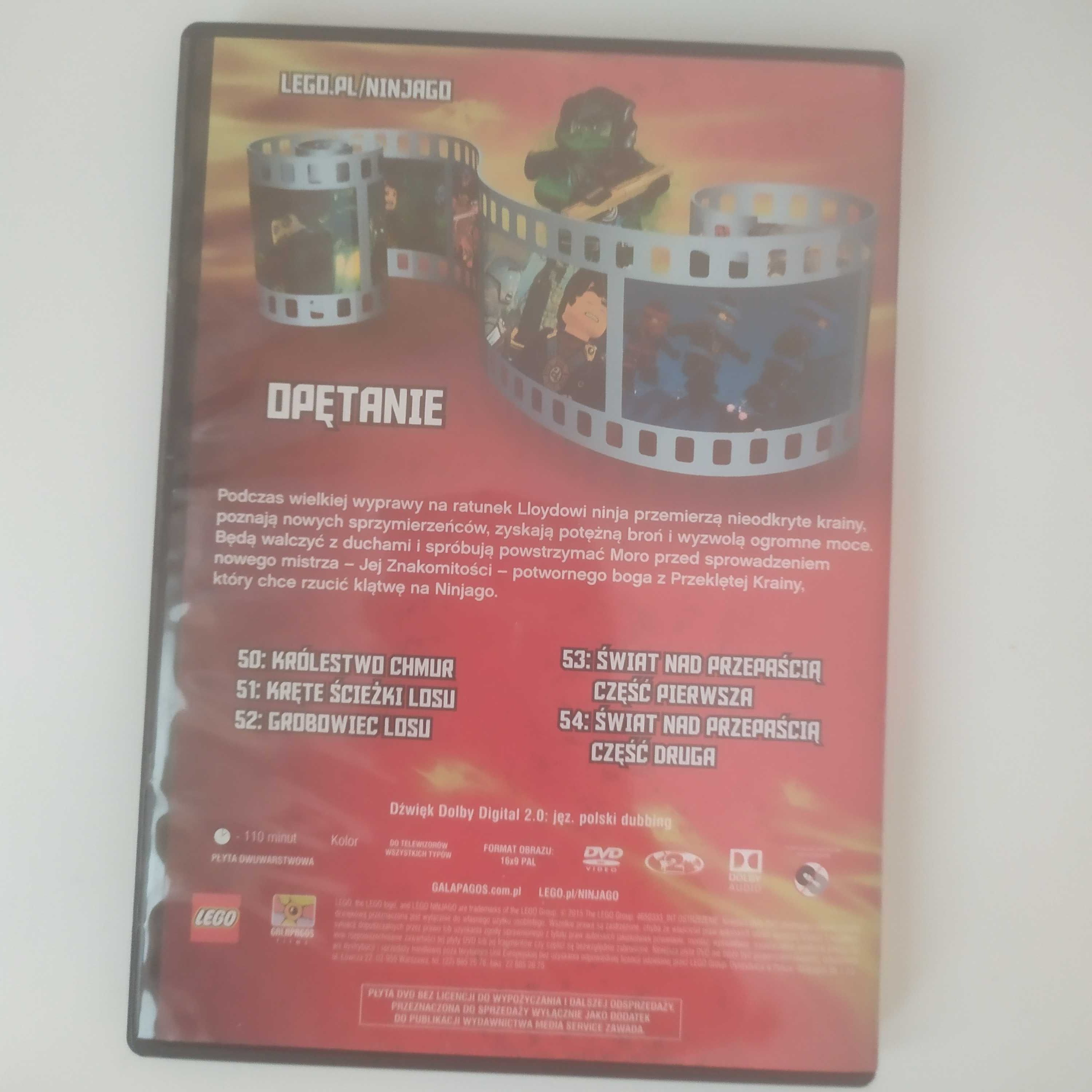 Płyta DVD film LEGO NINJAGO - opętanie część 2 polski dubbing