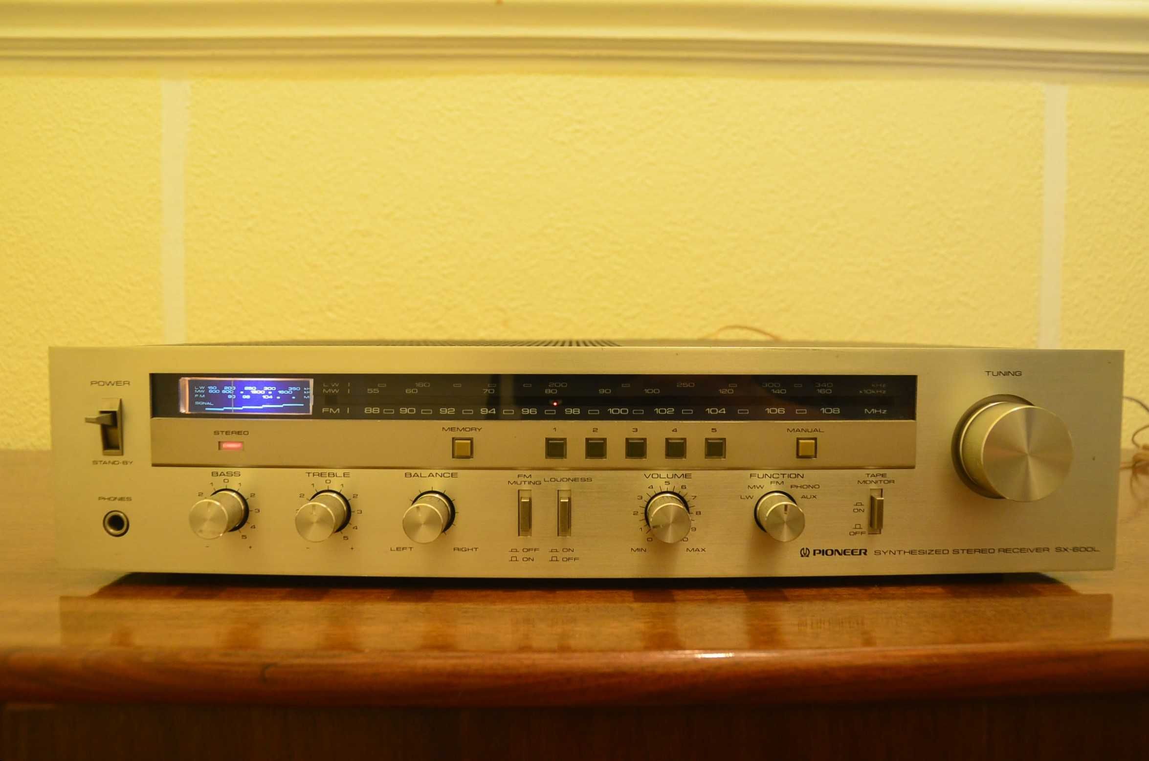 Amplificador Receiver Pioneer SX-600L