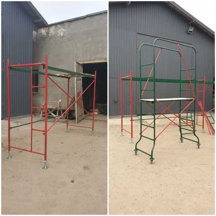 Ліса. Строительные леса. Вишки тури. Риштування будівельне. Риштовка.