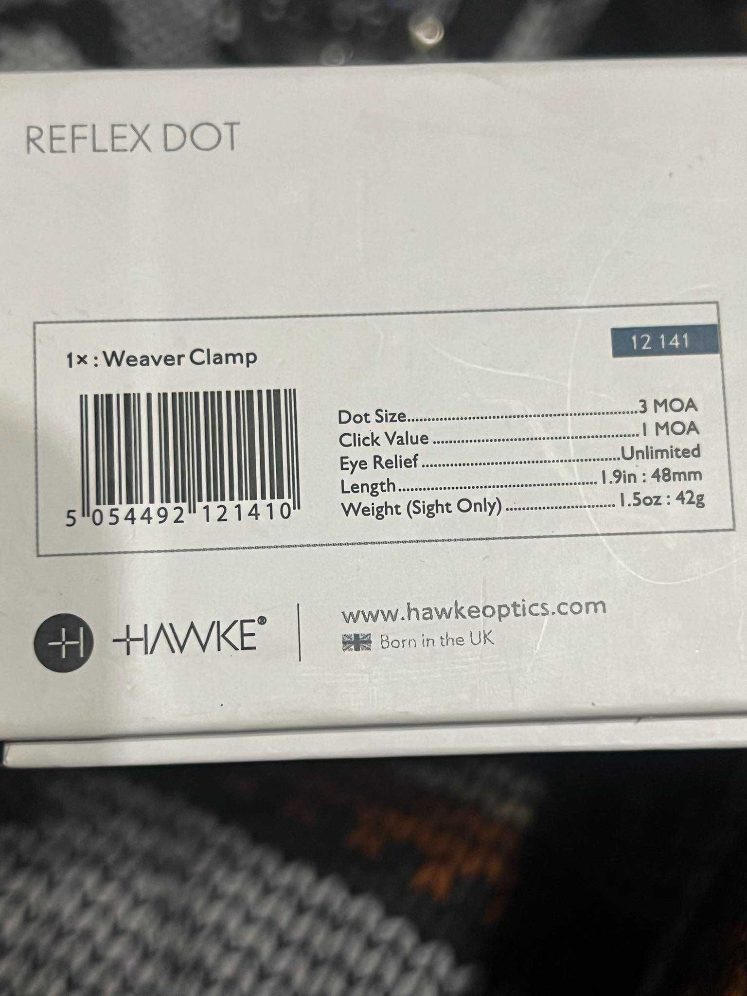 прицел Hawke Sidewinder 6-24x56 + Hawke Reflex Sight Red Dot 3 MOA