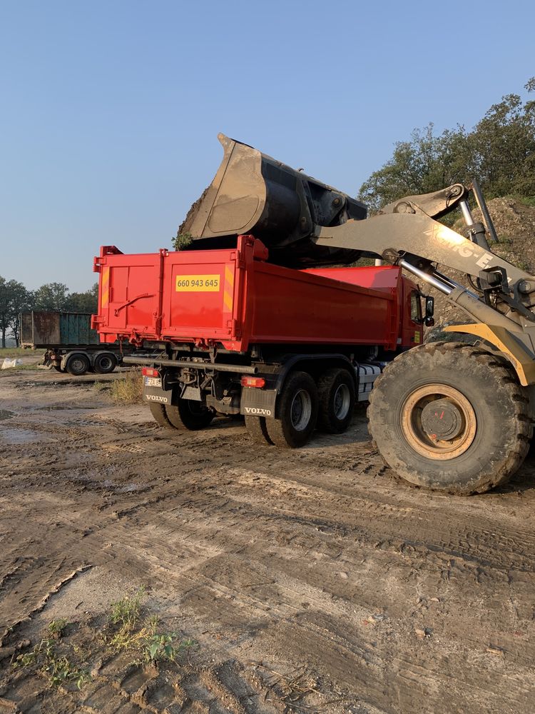 Sprzedaż kruszywa, usługi wywrotką 15 ton