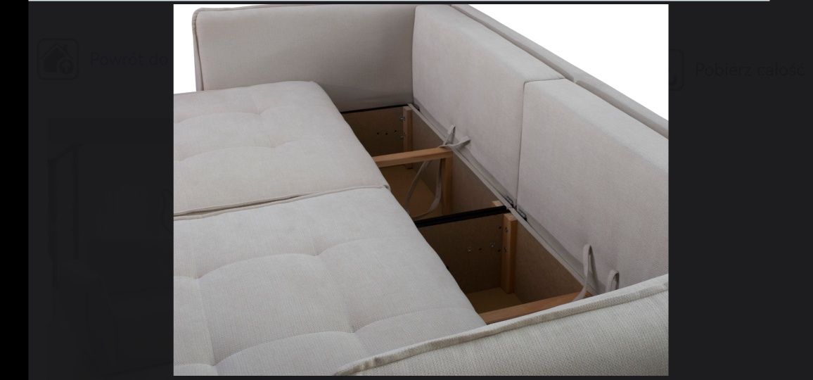 Nowoczesna Sofa 4w1