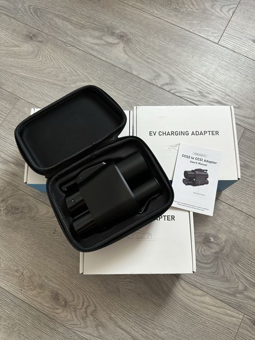 Адаптер перехідник CCS2 to CCS1 400А Найпотужніший Топ переходник