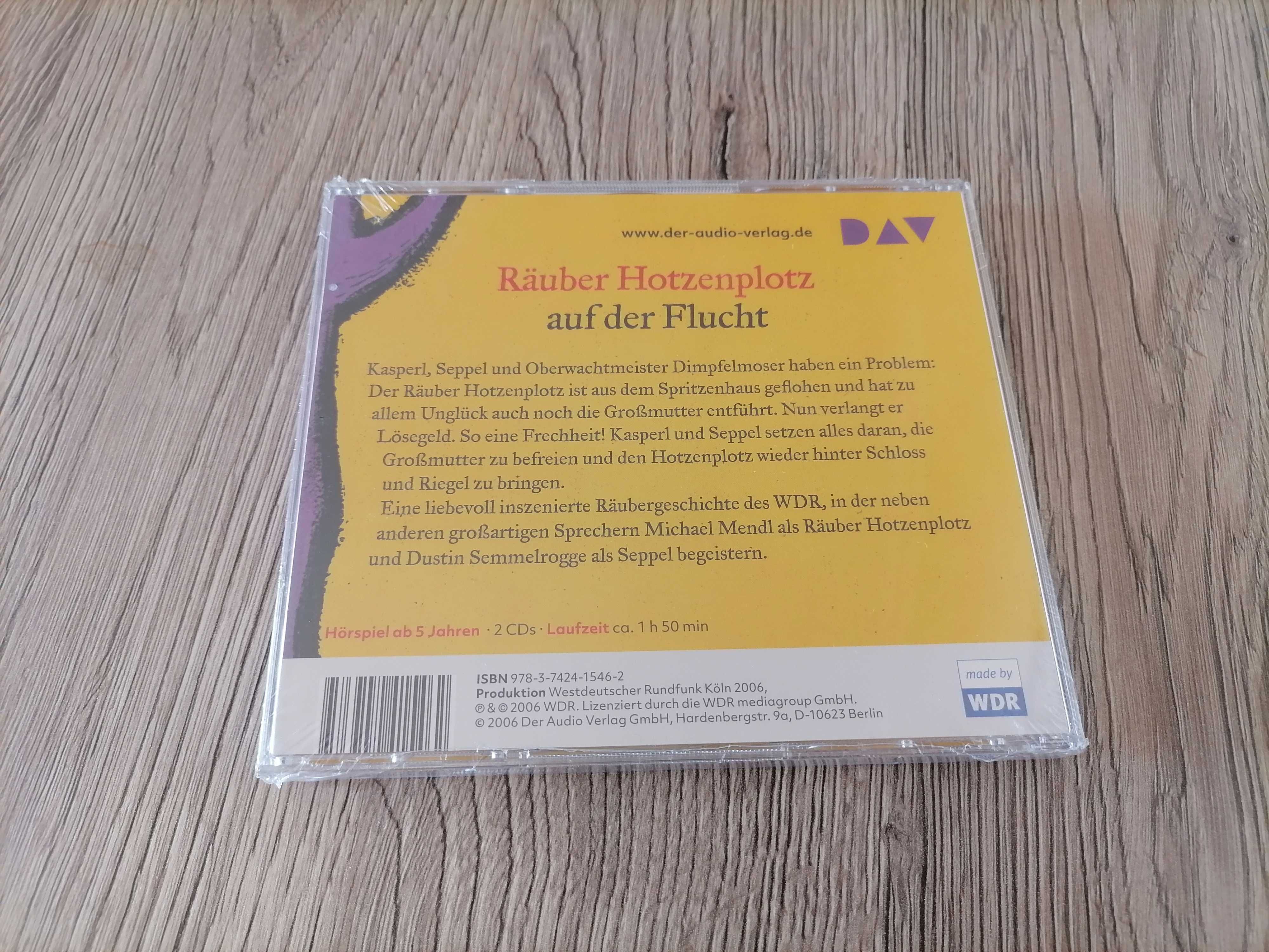 Neues Vom Räuber Hotzenplotz Das Hörspiel - O. Preußler CD (4036) nowa