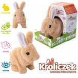 Króliczek beżowy. Zabawka interaktywna. Askato. Nowy Produkt