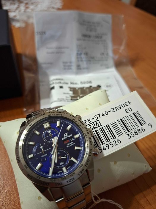 Casio Edifice Classic Chronograph EFR-574D-2AVUEF stan bdb