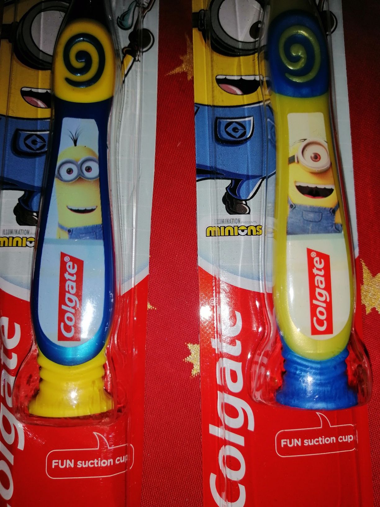 Зубная щётка Colgate Minions. Детская зубная щётка.