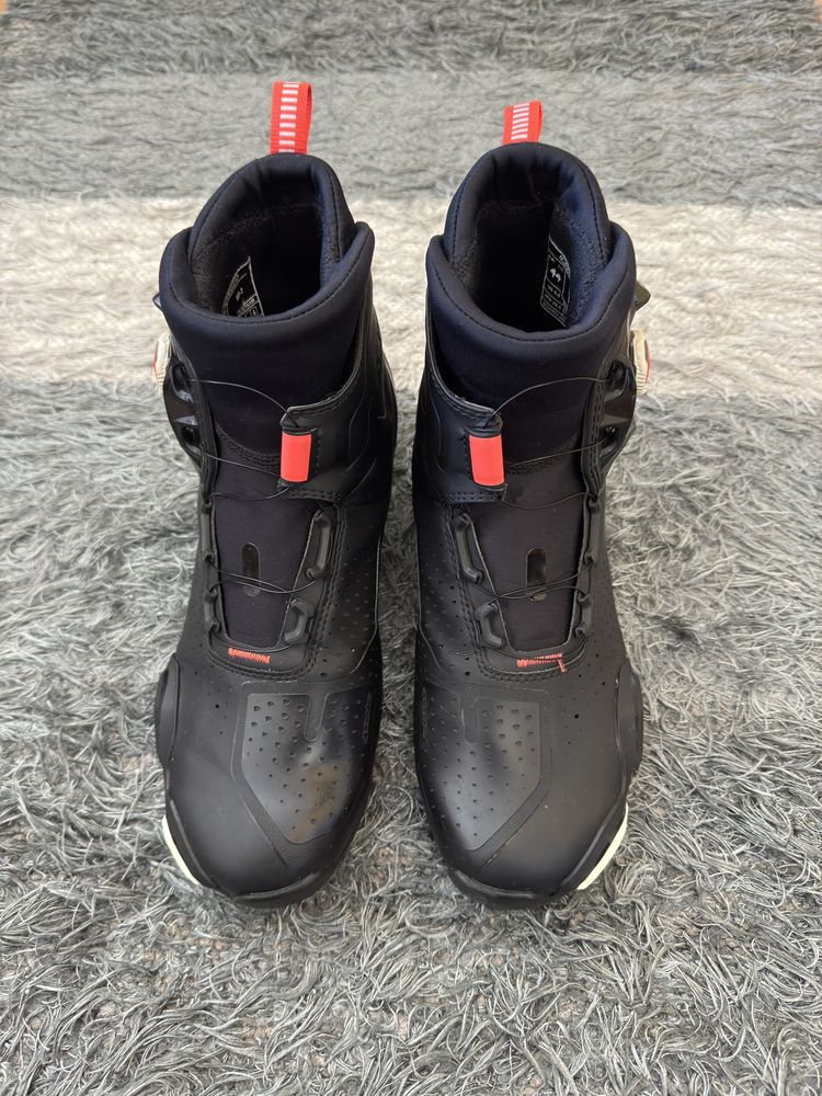 Botas Alpinestars SP-2 Preto/Branco/Vermelho Fluo