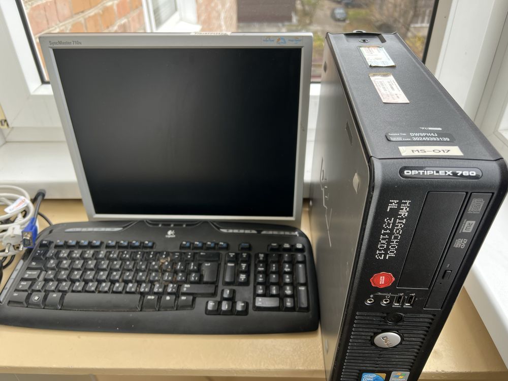 Готовый комплек системный блок  Dell Optiplex 760 + Монитор
