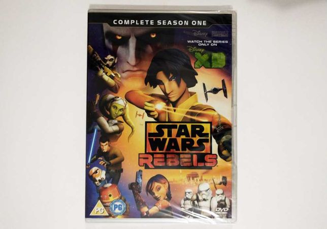 Star Wars Rebels DVD (Novo e Selado)