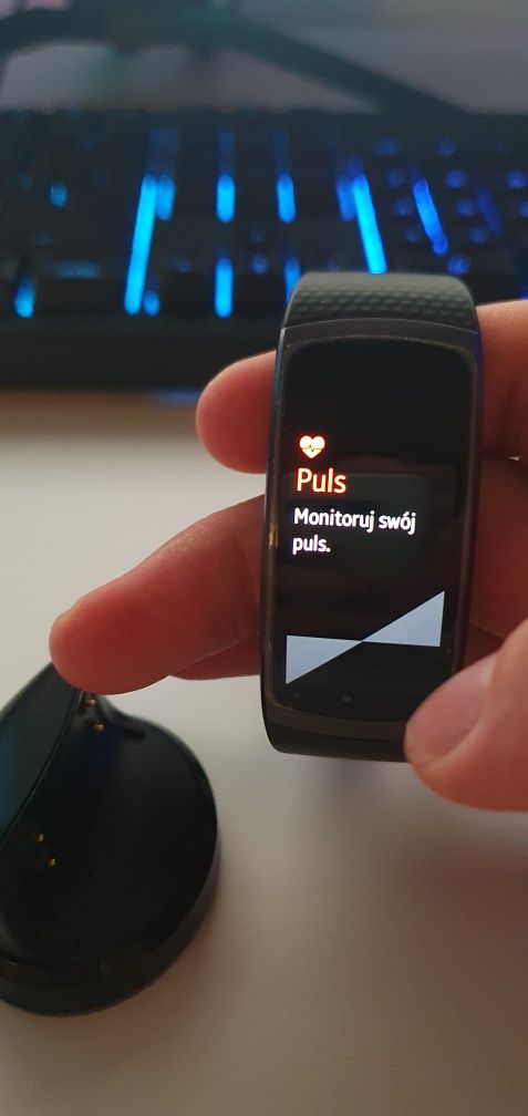 Samsung Gear Fit 2 – jak nowy!