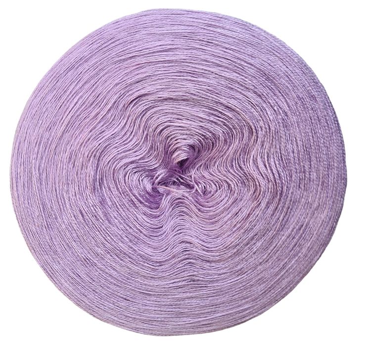 Włóczka wiskoza z bawełną Lila 1200m 4 nitki.