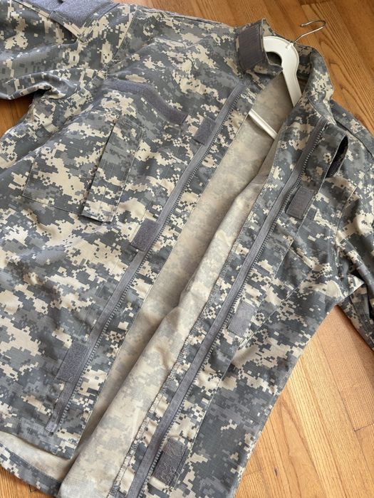 Komplet wojskowy bluza i spodnie kamuflaż US Army