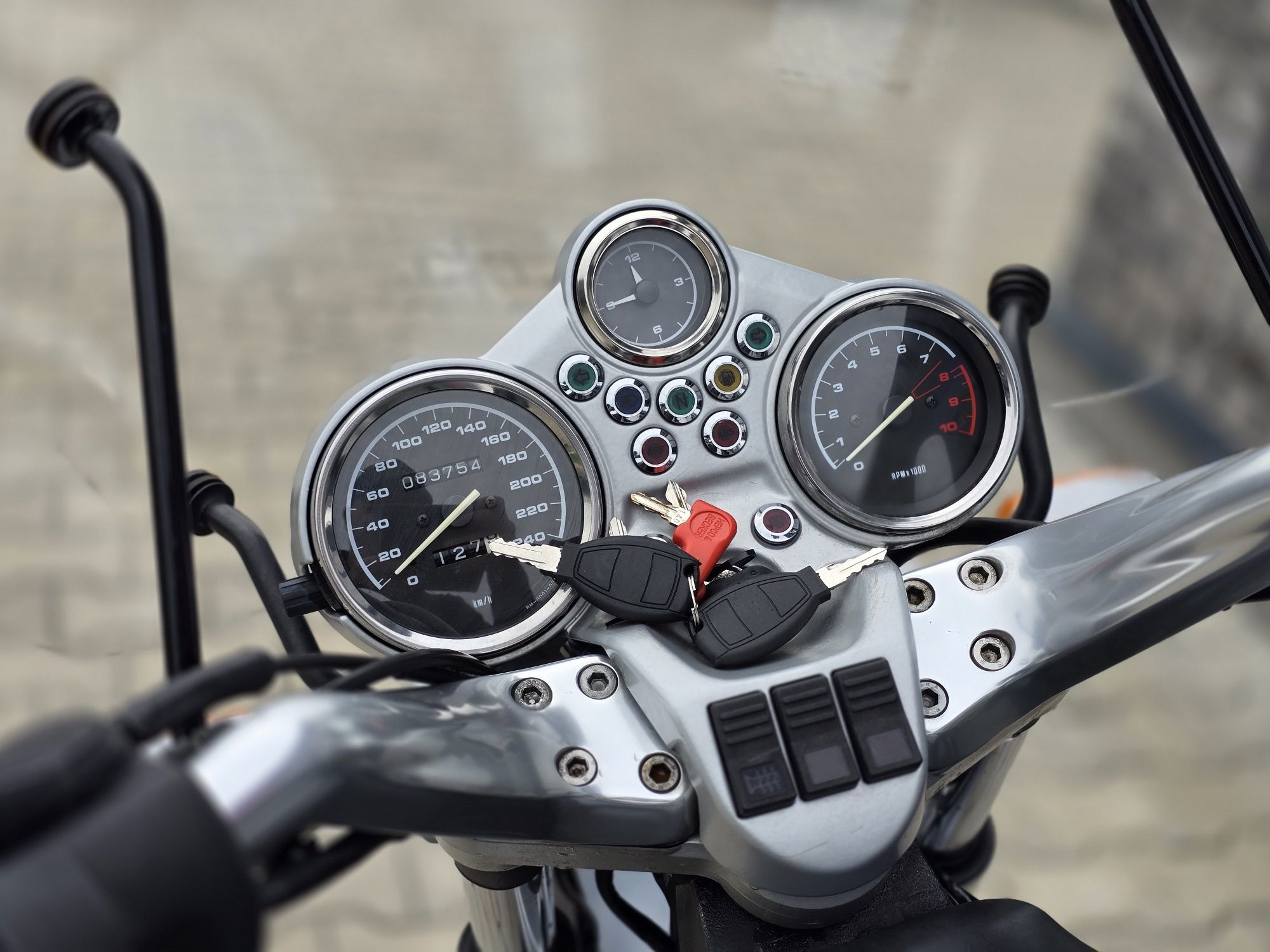 Piękne oryginalne BMW R1100R kufry szyba raty dowóz