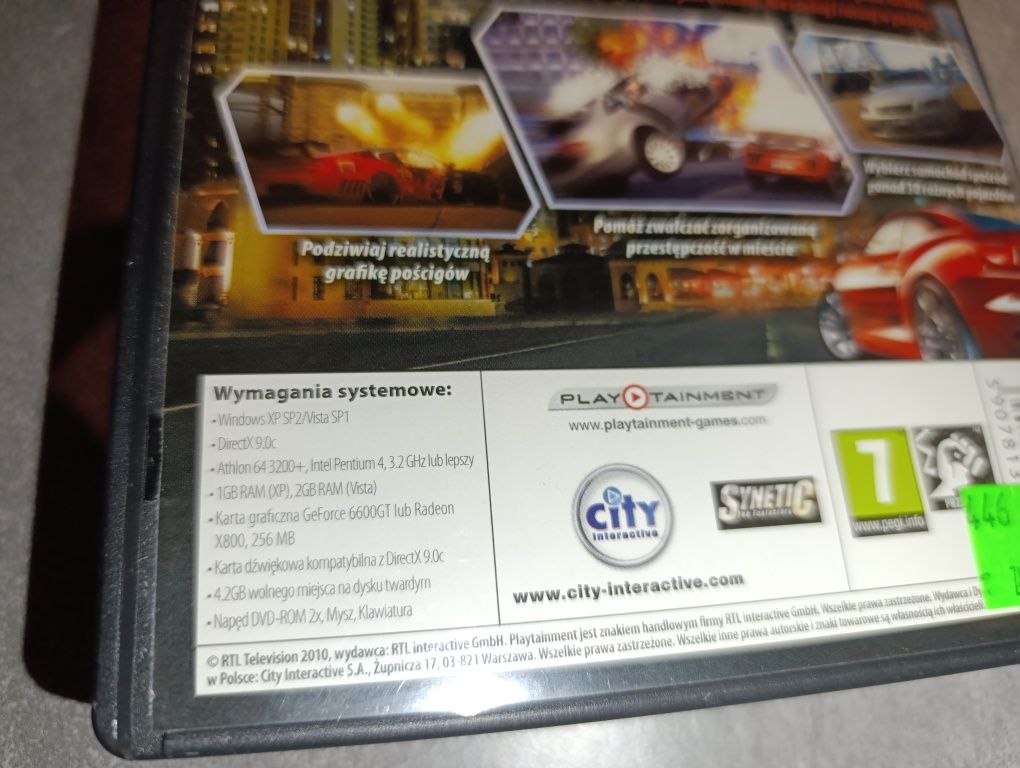 Crash Time III Nocne Pościgi PC po polsku możliwa zamiana