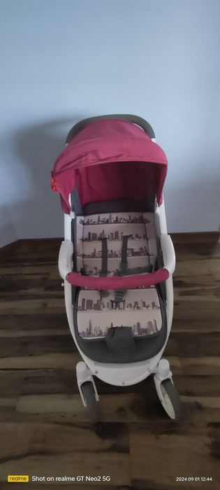 Wózek spacerowy Lorelli różowy