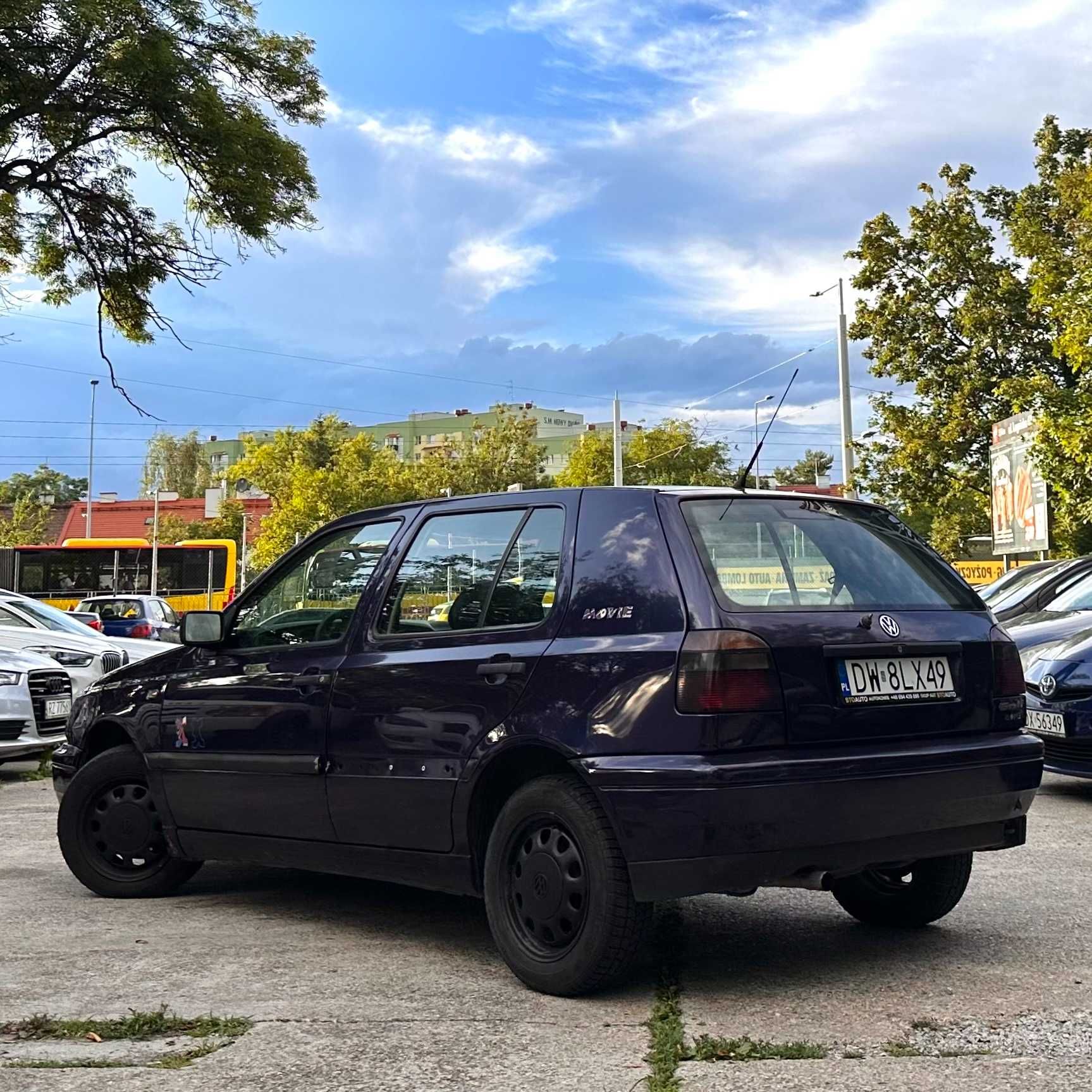 Volkswagen Golf 3|1.6 P 75KM|SprawnaKlimatyzacja|ElektryczneSzyby|1996