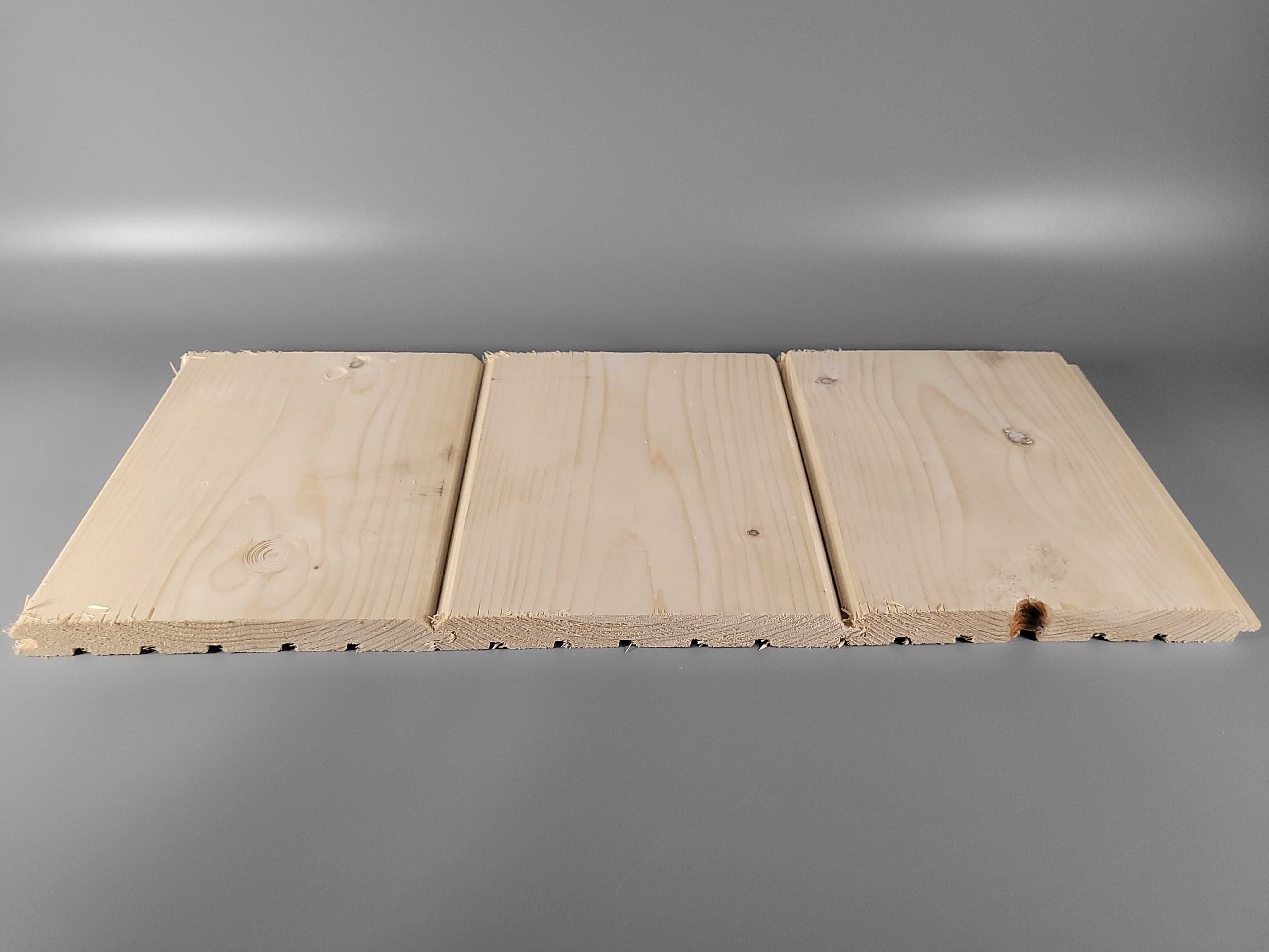 Deska elewacyjna imitacja płaza, PŁAZ, modrzew, świerk 22mm x 200mm