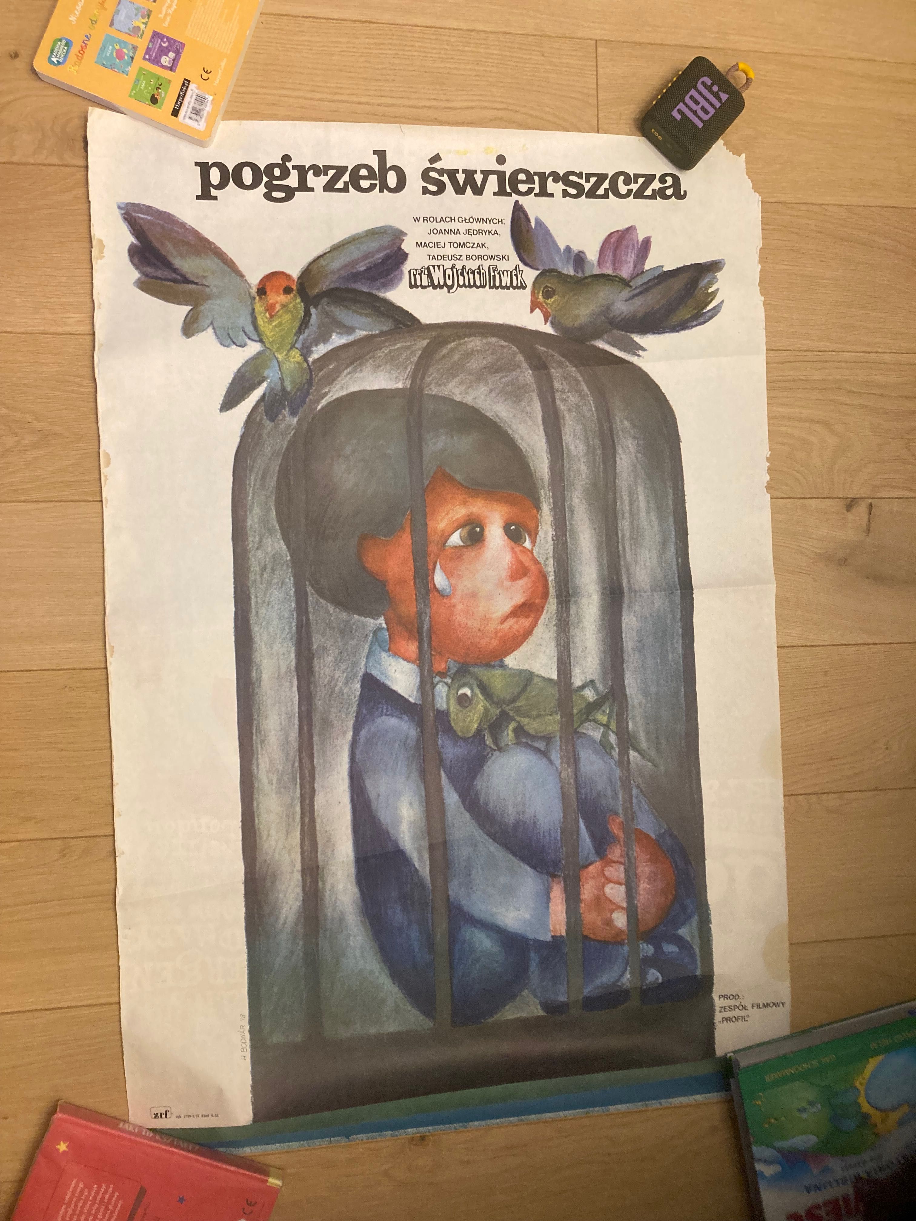 „Pogrzeb świerszcza” plakat