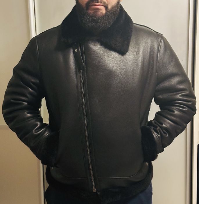 Натуральная дубленка мужская