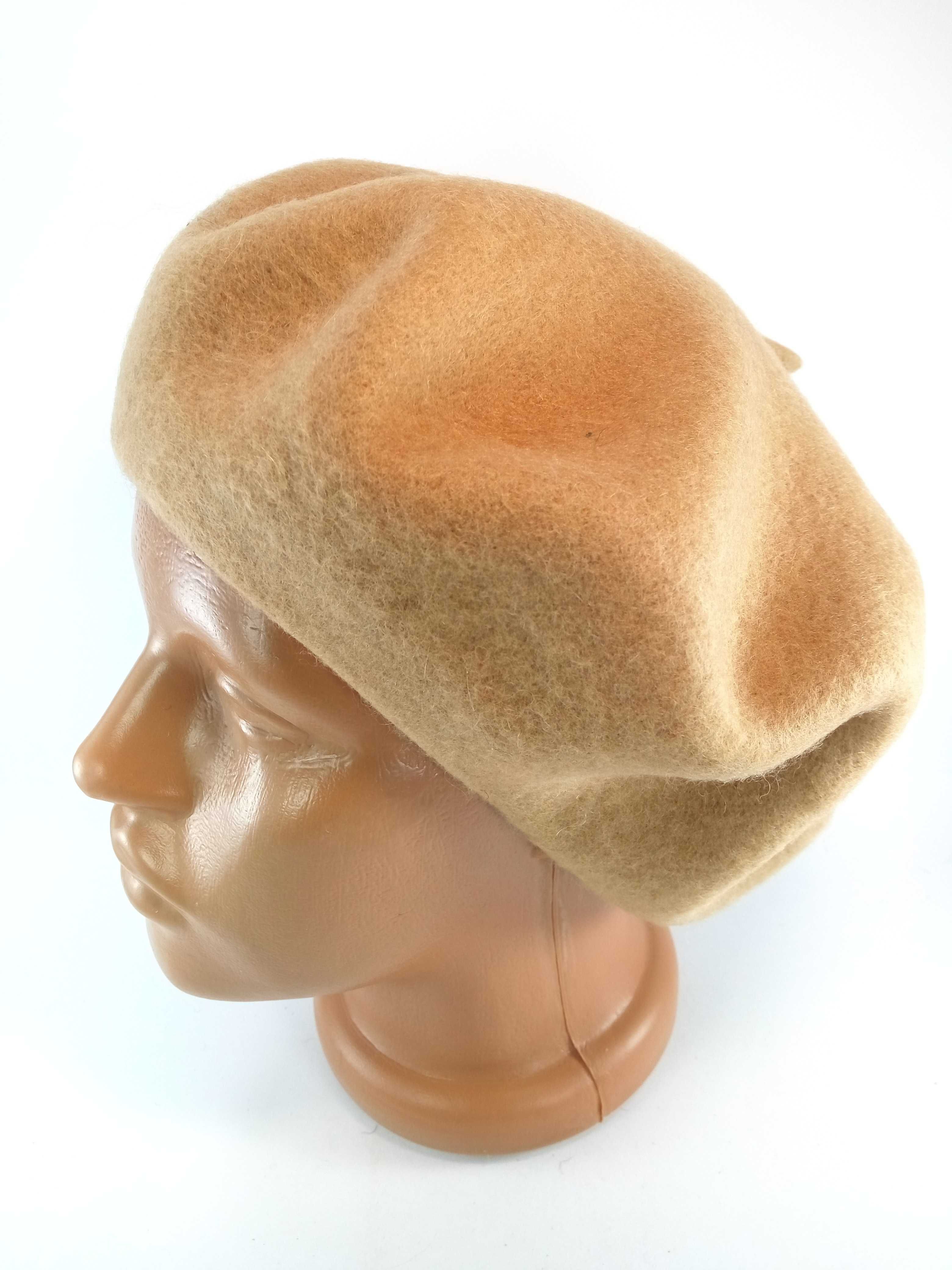 Берет фетровий вовняний теплий французький шапка-берет різні кольори