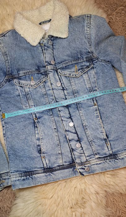 Тепла джинсова куртка