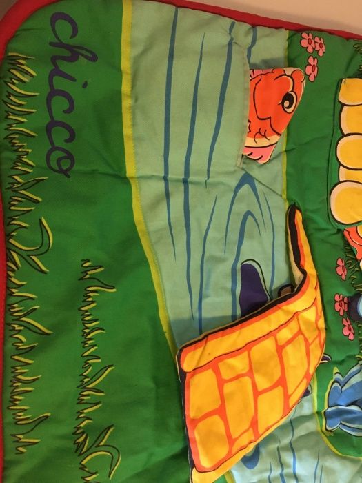 Tapete Actividades CHICCO com música e sons- com OFERTA livro Fantoche