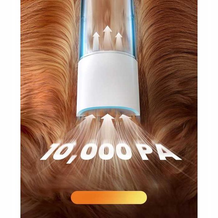 Oneisall Odkurzacz Bezprzewodowy Do Sierści Zwierząt 5200mah+ Maszynka